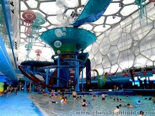 Water Amusement Park at Water Cube
