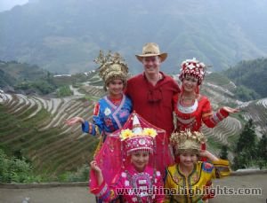 The local people in their tradition dresses. The local people in their tradition dresses.